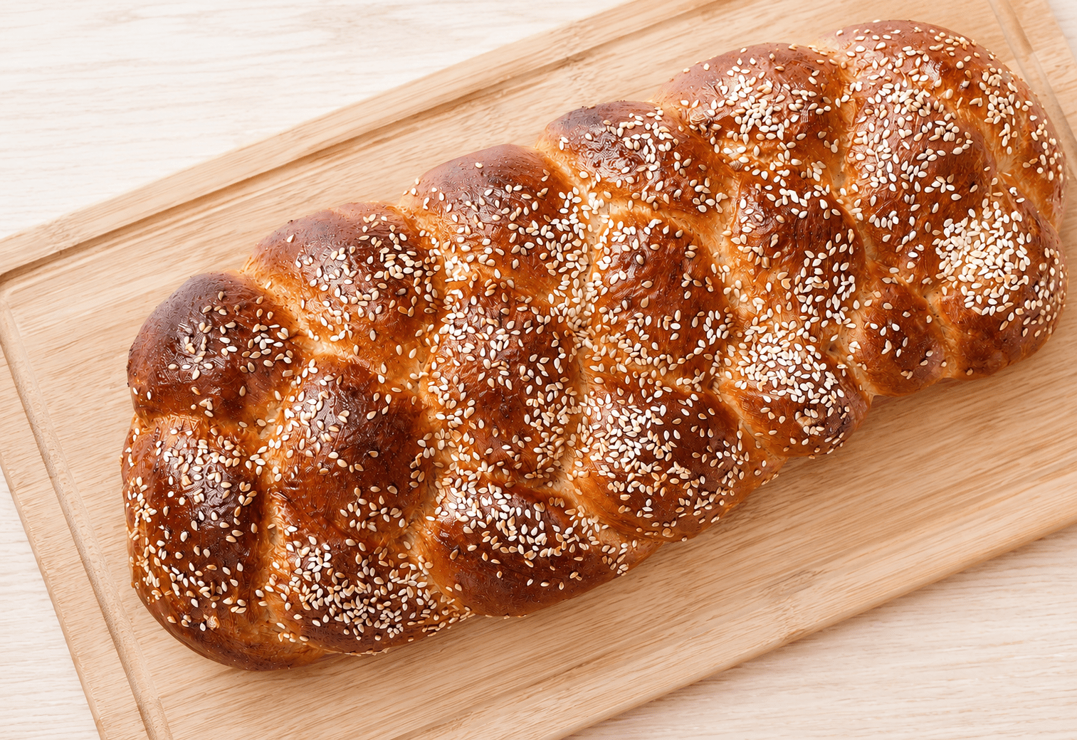 How to Braid a Four-Strand Challah