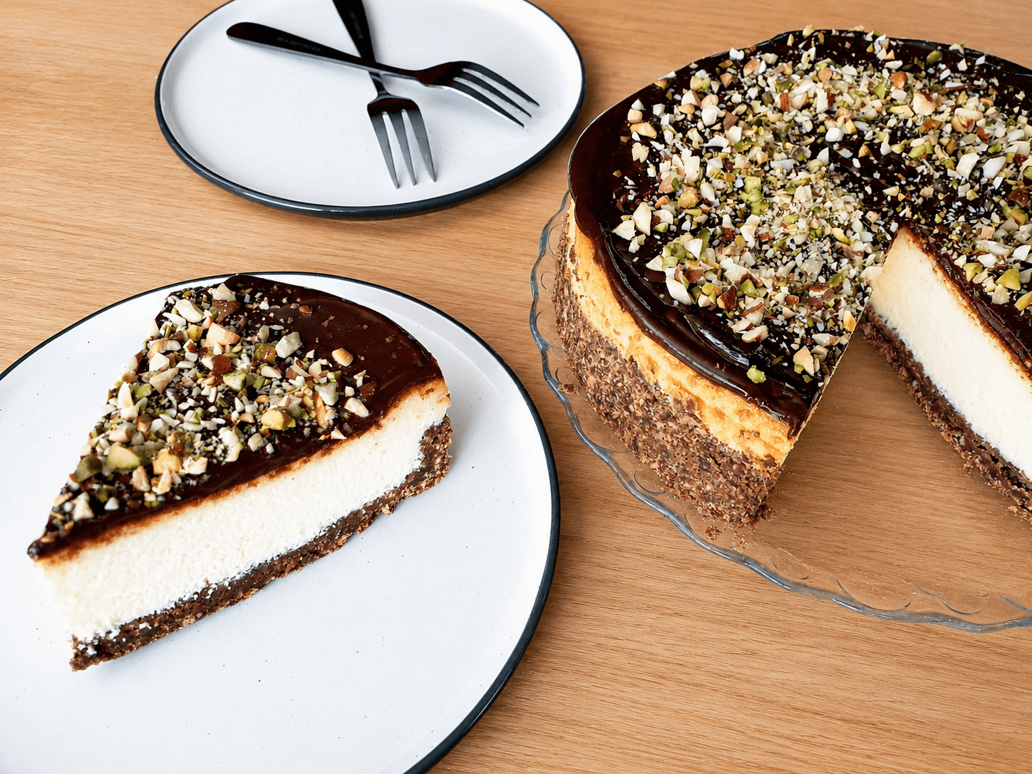 Chocolate Sandwich Cheesecake